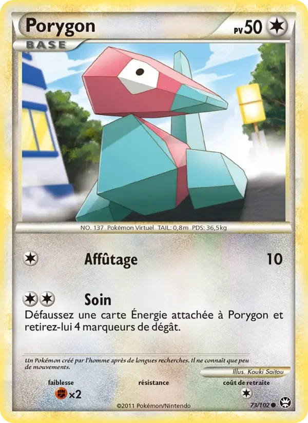 Carte Pokémon Porygon — Triomphe