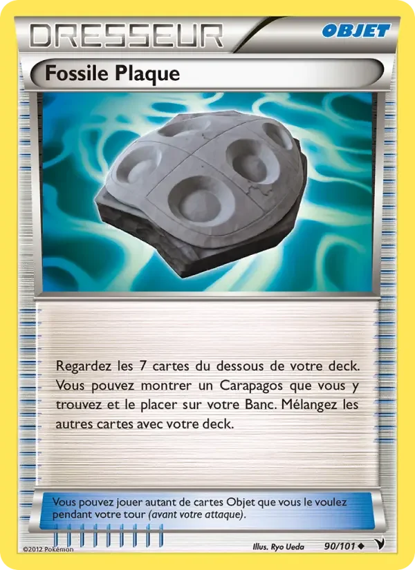 Carte Pokémon Fossile Plaque — Nobles Victoires