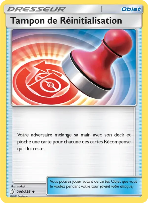 Carte Pokémon Tampon de Réinitialisation — Harmonie des Esprits