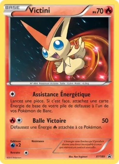 Carte Pokémon Victini — Promos X&Y