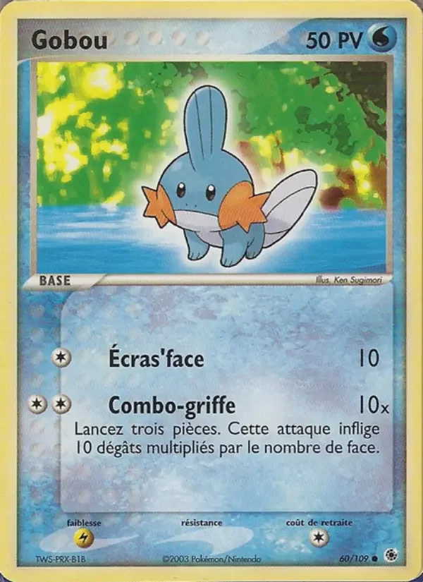 Carte Pokémon Gobou — Rubis & Saphir