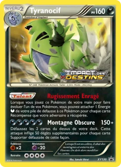 Carte Pokémon Tyranocif — Promos X&Y
