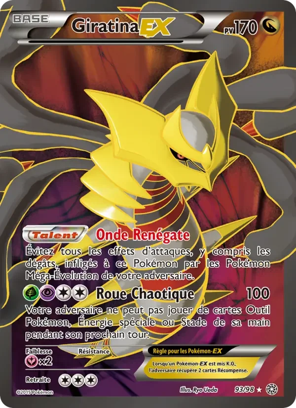 Carte Giratina EX
