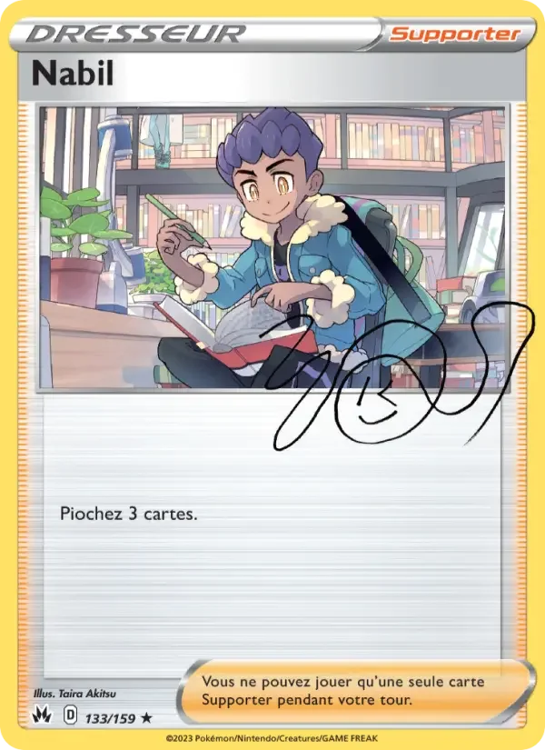 Carte Pokémon Nabil — Zénith Suprême