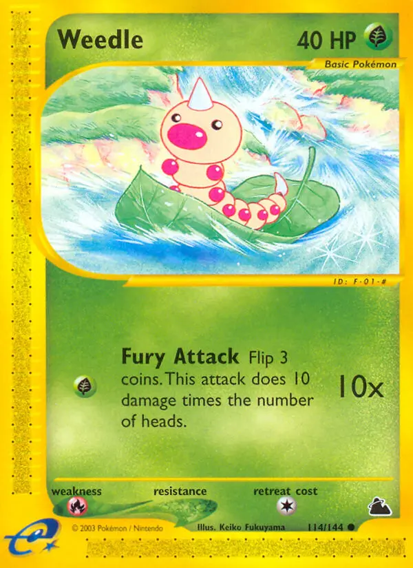 Carte Pokémon Aspicot — Skyridge