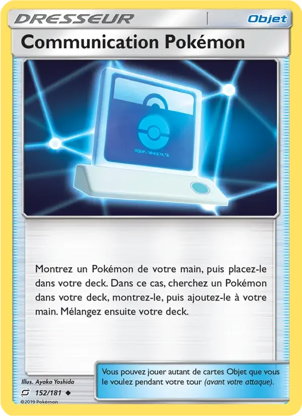 Carte Pokémon Communication Pokémon — Duo de Choc
