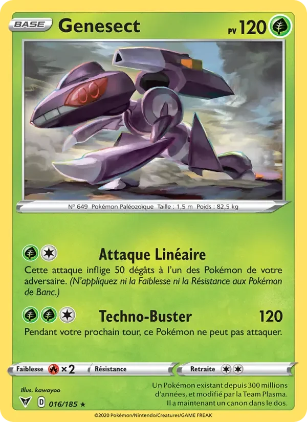 Carte Pokémon Genesect — Voltage Éclatant