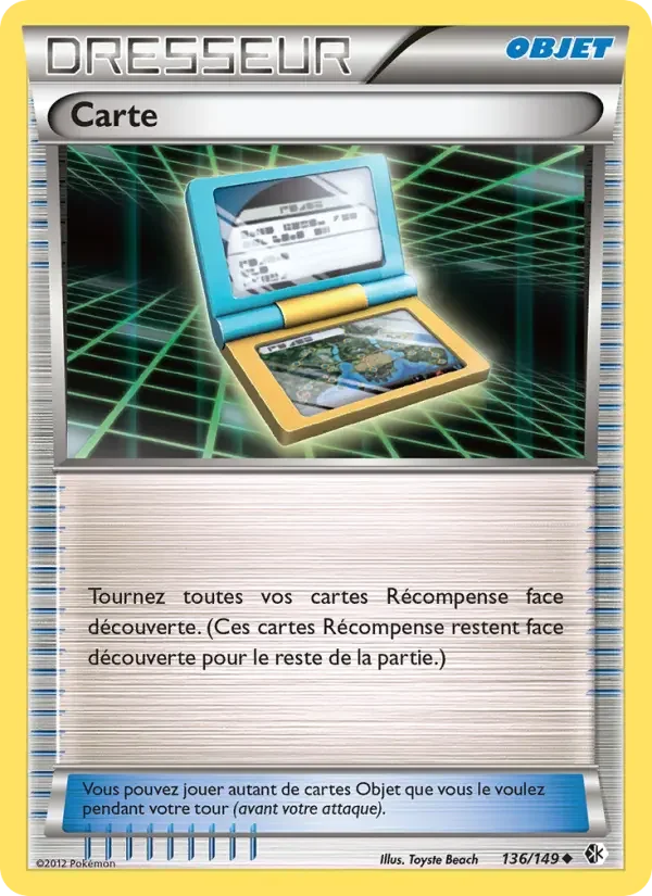 Carte Pokémon Carte — Frontières Franchies