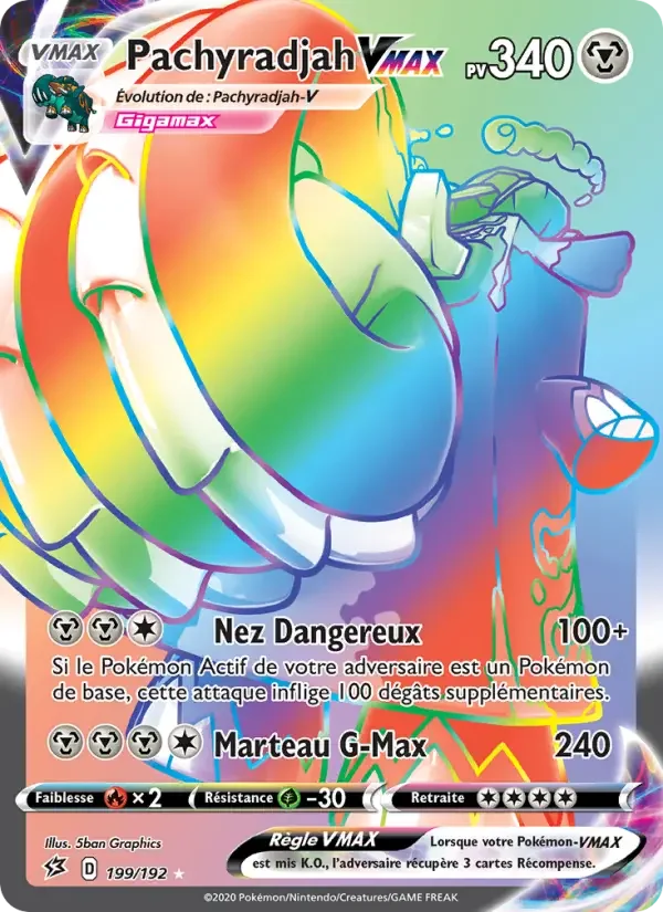 Carte Pachyradjah VMAX