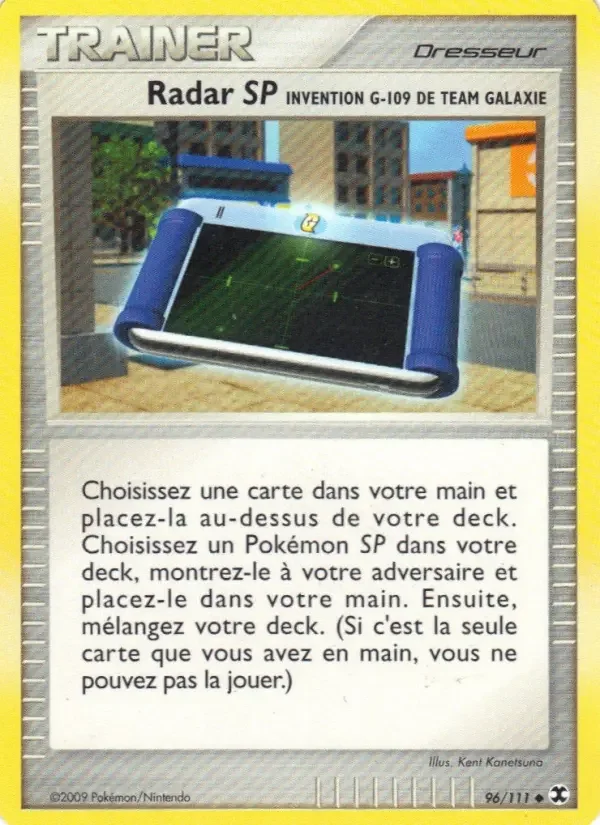 Carte Radar SP Invention G-109 de Team Galaxie
