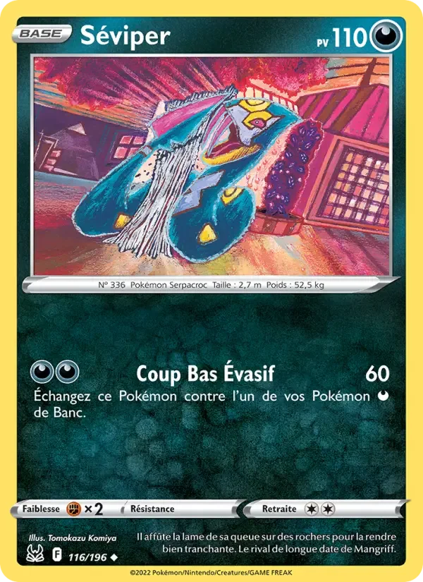 Carte Séviper