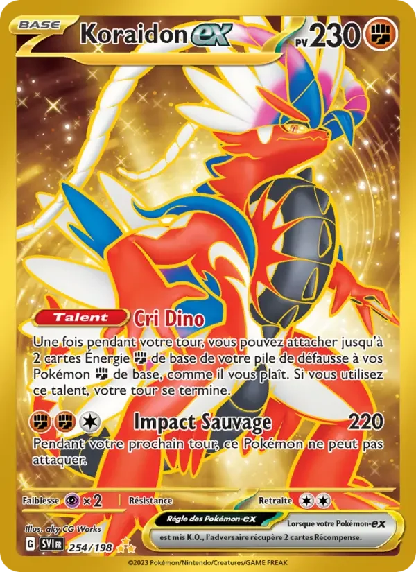 Carte Koraidon-ex