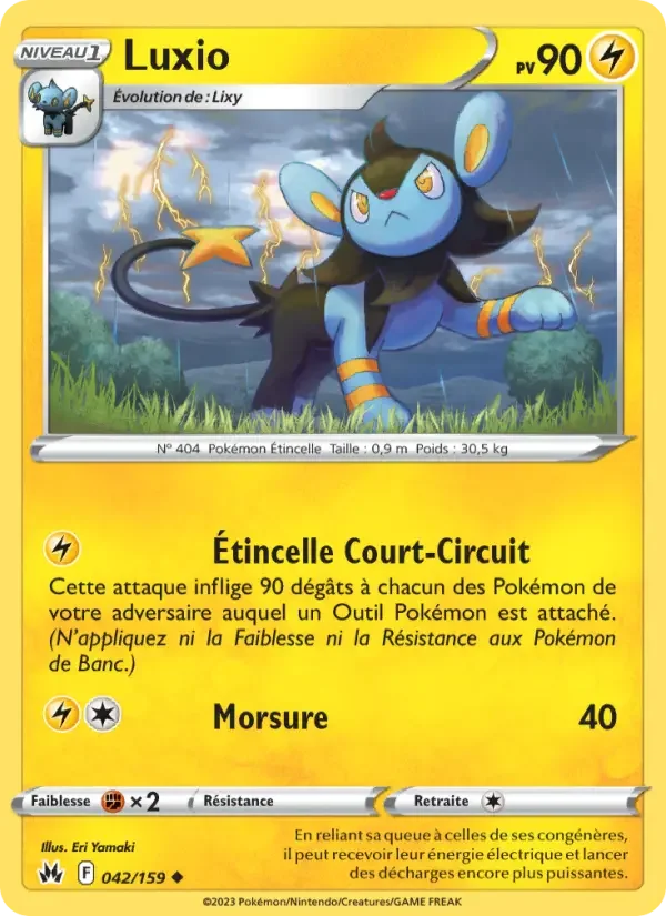 Carte Pokémon Luxio — Zénith Suprême
