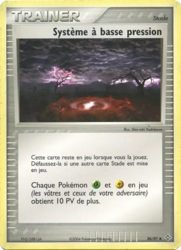Carte Système à basse pression