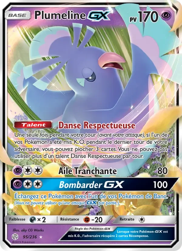 Carte Plumeline GX