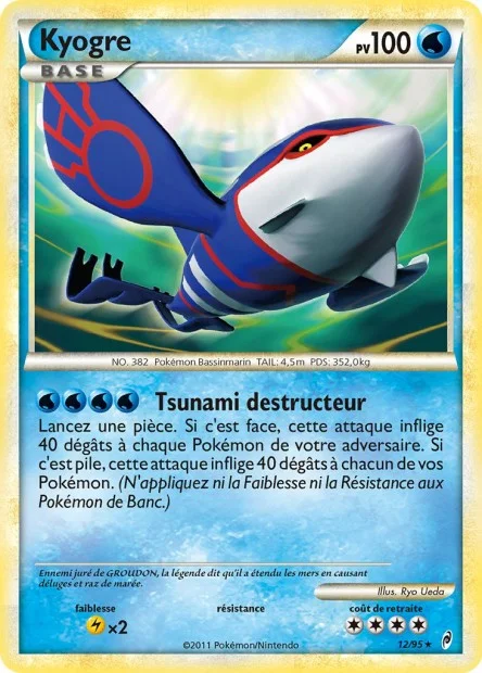 Carte Kyogre