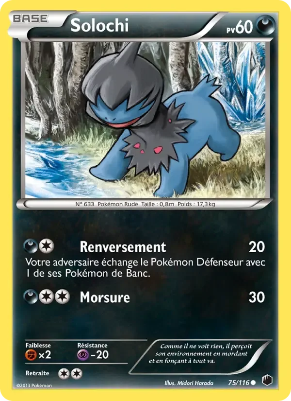 Carte Pokémon Solochi — Glaciation Plasma
