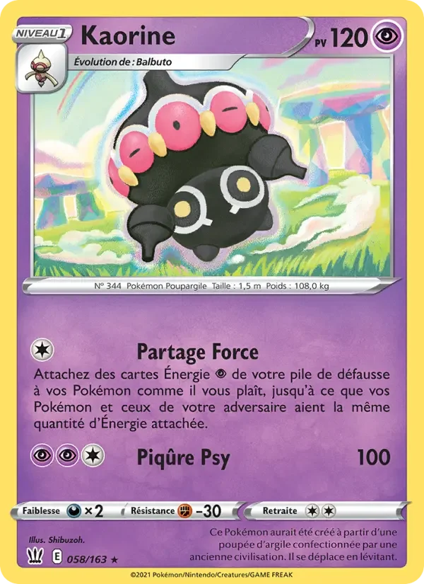 Carte Kaorine