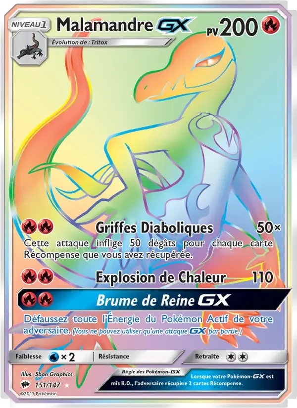 Carte Malamandre GX