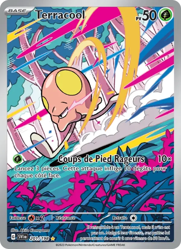 Carte Pokémon Terracool — Écarlate et Violet