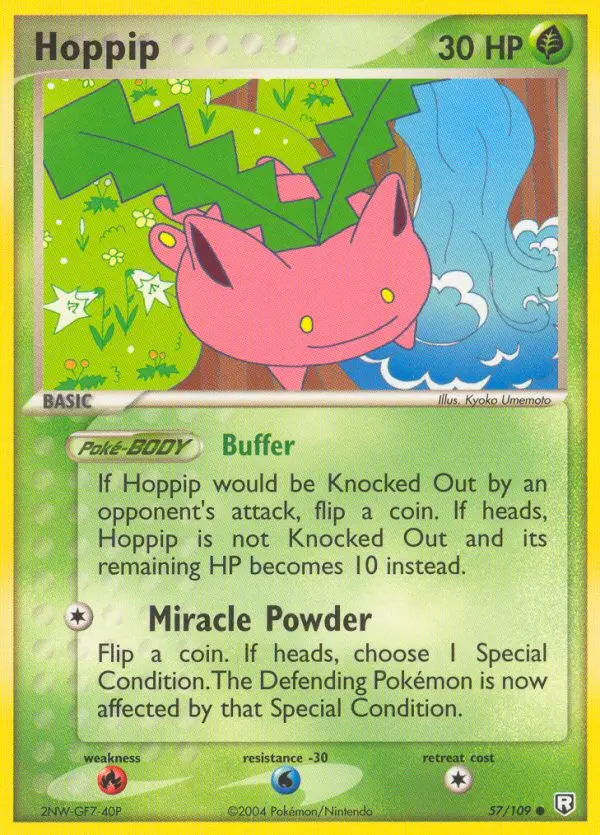 Carte Pokémon Granivol — EX Team Rocket Returns