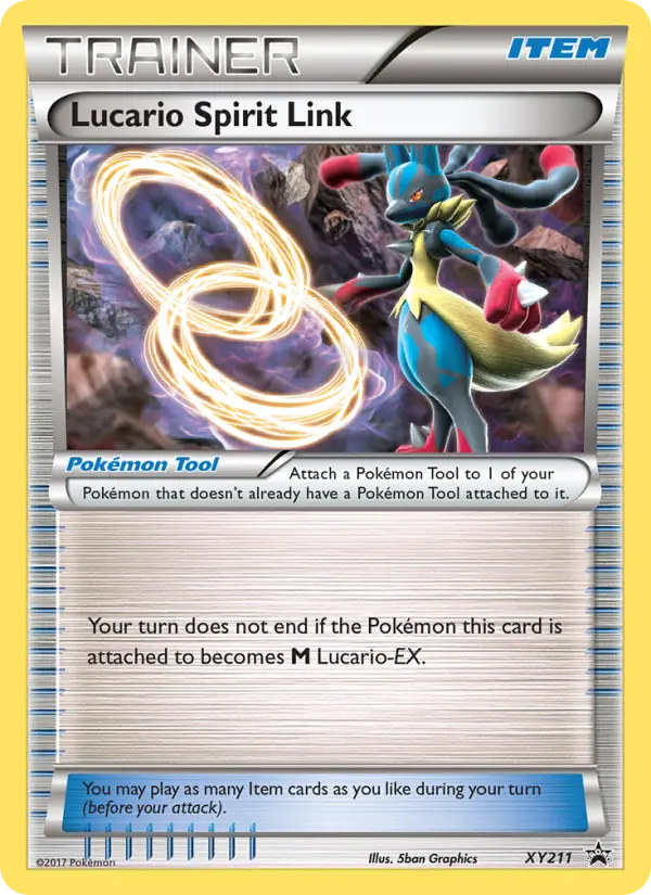 Carte Pokémon Lucario Spirit Link — Promos X&Y