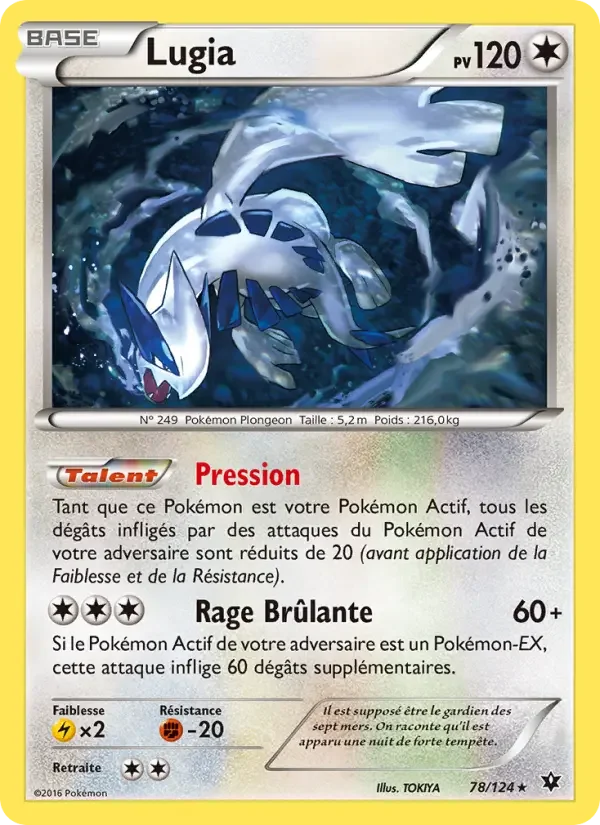 Carte Lugia