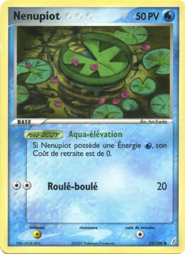 Carte Pokémon Nenupiot — Gardiens de Cristal