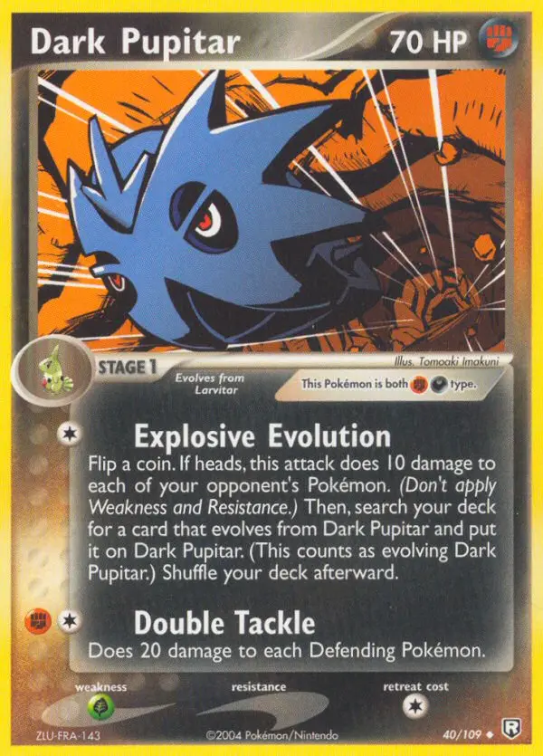 Carte Pokémon Dark Ymphect — EX Team Rocket Returns