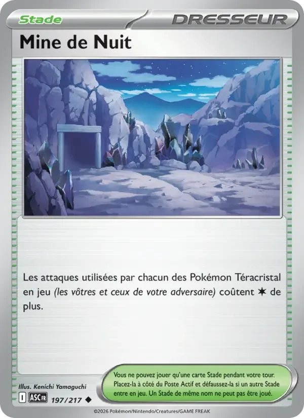 Carte Mine de Nuit