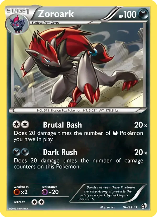 Carte Zoroark