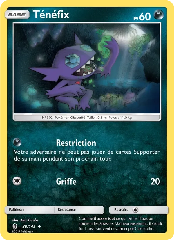 Carte Ténéfix