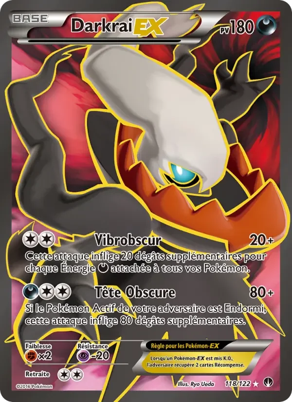 Carte Darkrai EX