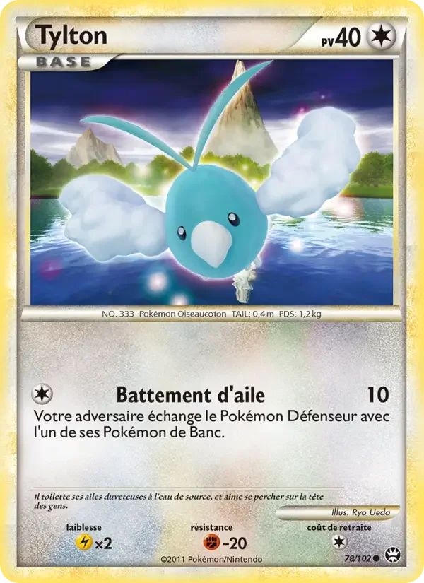 Carte Pokémon Tylton — Triomphe