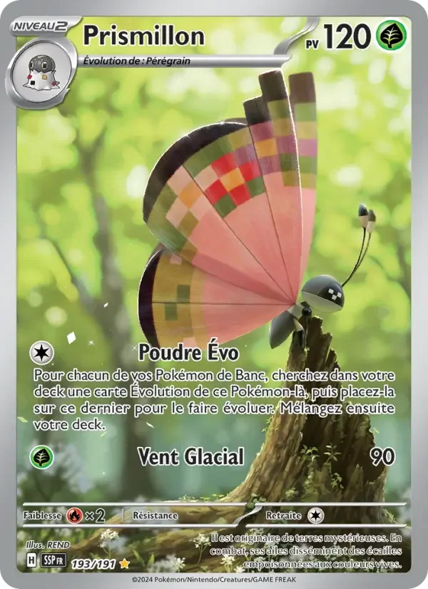 Carte Pokémon Prismillon — Étincelles Déferlantes