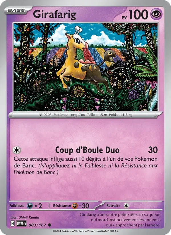 Carte Girafarig