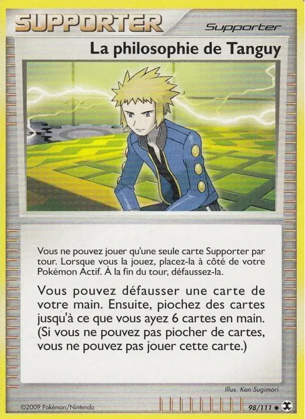 Carte La Philosophie de Tanguy