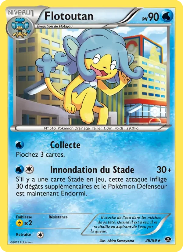 Carte Pokémon Flotoutan — Destinées Futures