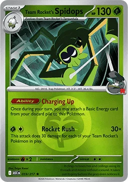 Carte Filentrappe de la Team Rocket