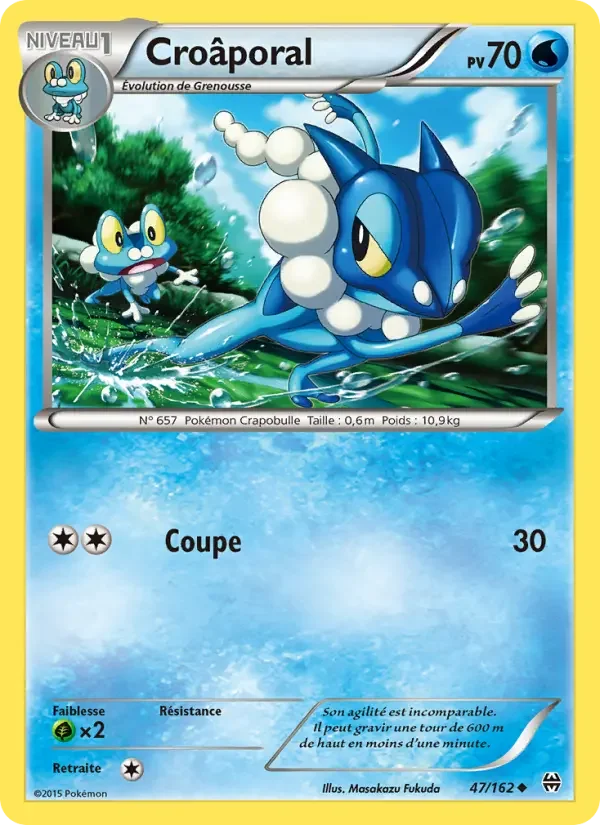 Carte Pokémon Croâporal — Impulsion TURBO
