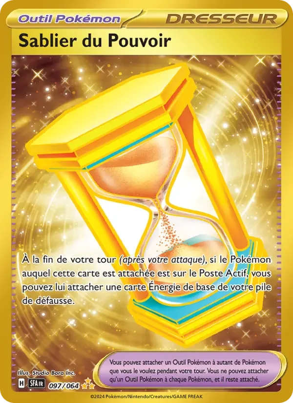 Carte Sablier du Pouvoir