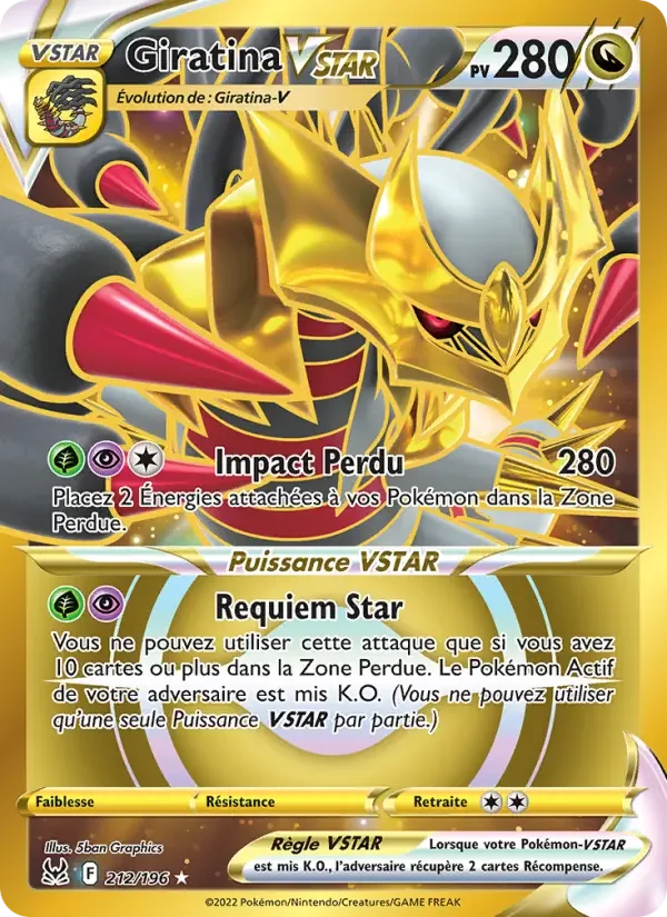 Carte Giratina VSTAR