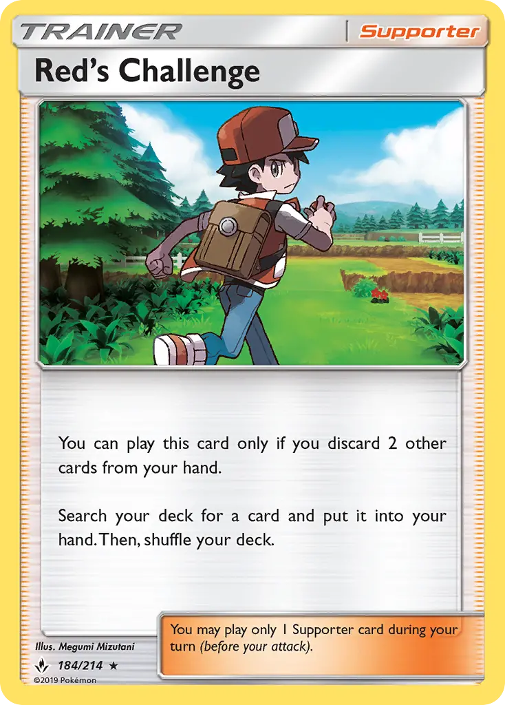 Carte Pokémon Red's Challenge — Promos Soleil et Lune