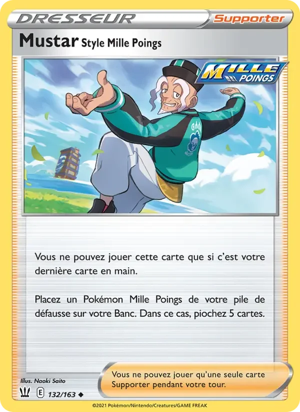 Carte Mustar Style Mille Poings