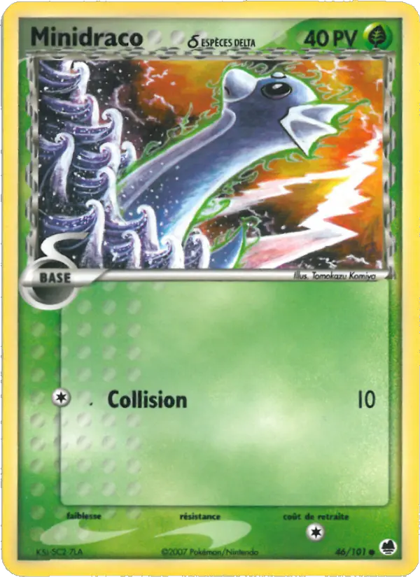 Carte Minidraco δ