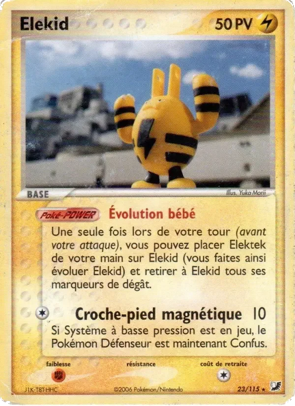 Carte Pokémon Elekid — Forces Cachées