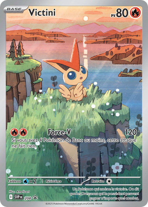 Carte Pokémon Victini — Promos Écarlate et Violet