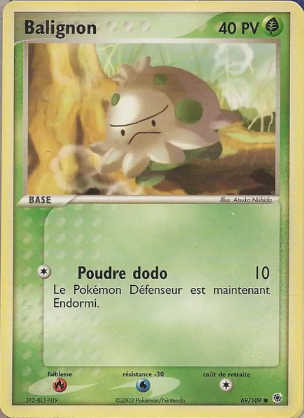 Carte Pokémon Balignon — Rubis & Saphir