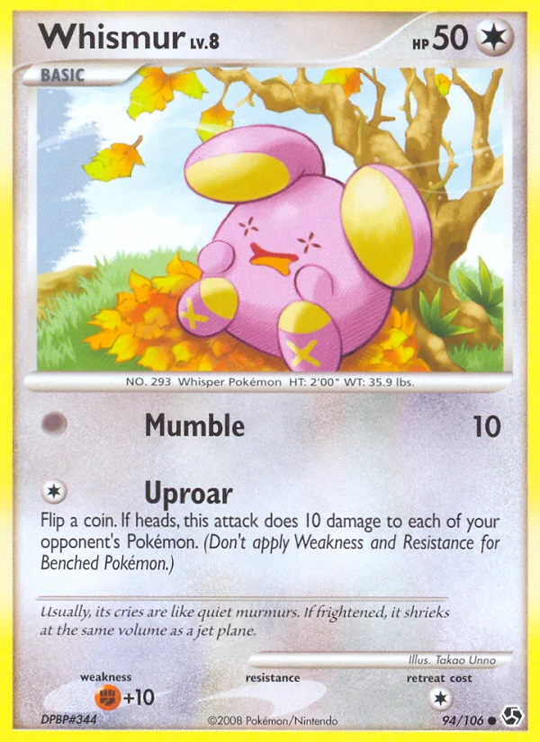 Carte Pokémon Chuchmur — Grands Envols