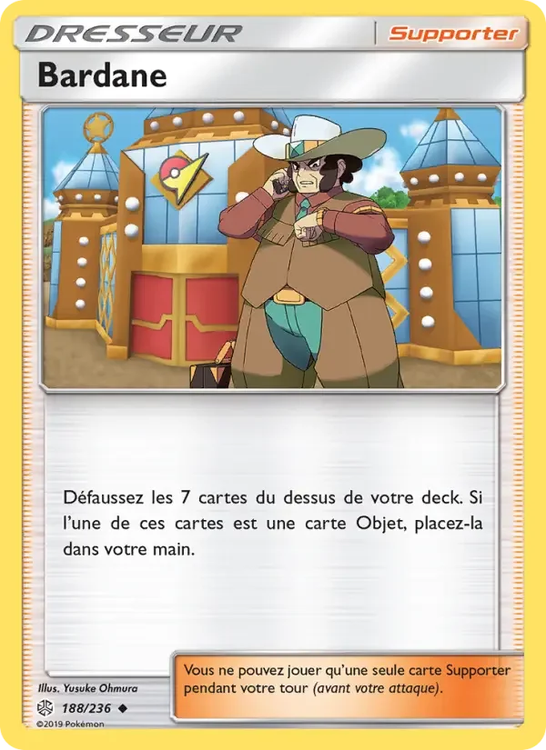 Carte Pokémon Bardane — Éclipse Cosmique
